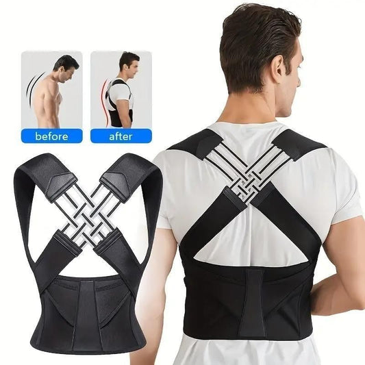 Adjustable Back Posture Corrector ™! Pain Relief Belt for Men/Women